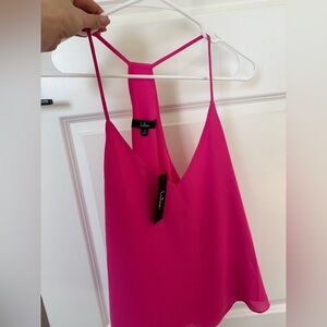 Lulu's Vibrant Pink Camisole Top